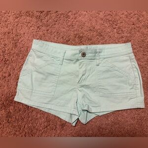 Arizona Jean Company Light Green Women's Cargo Shorts